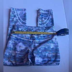 Lululemon Athletica Multicolor Striped Leggings